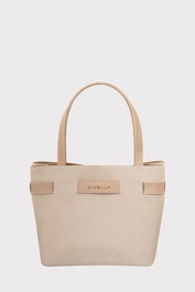Zoozie Bags Bolsa de Hombro Beige Cuero PU L:36cm A:13cm Al:25cm